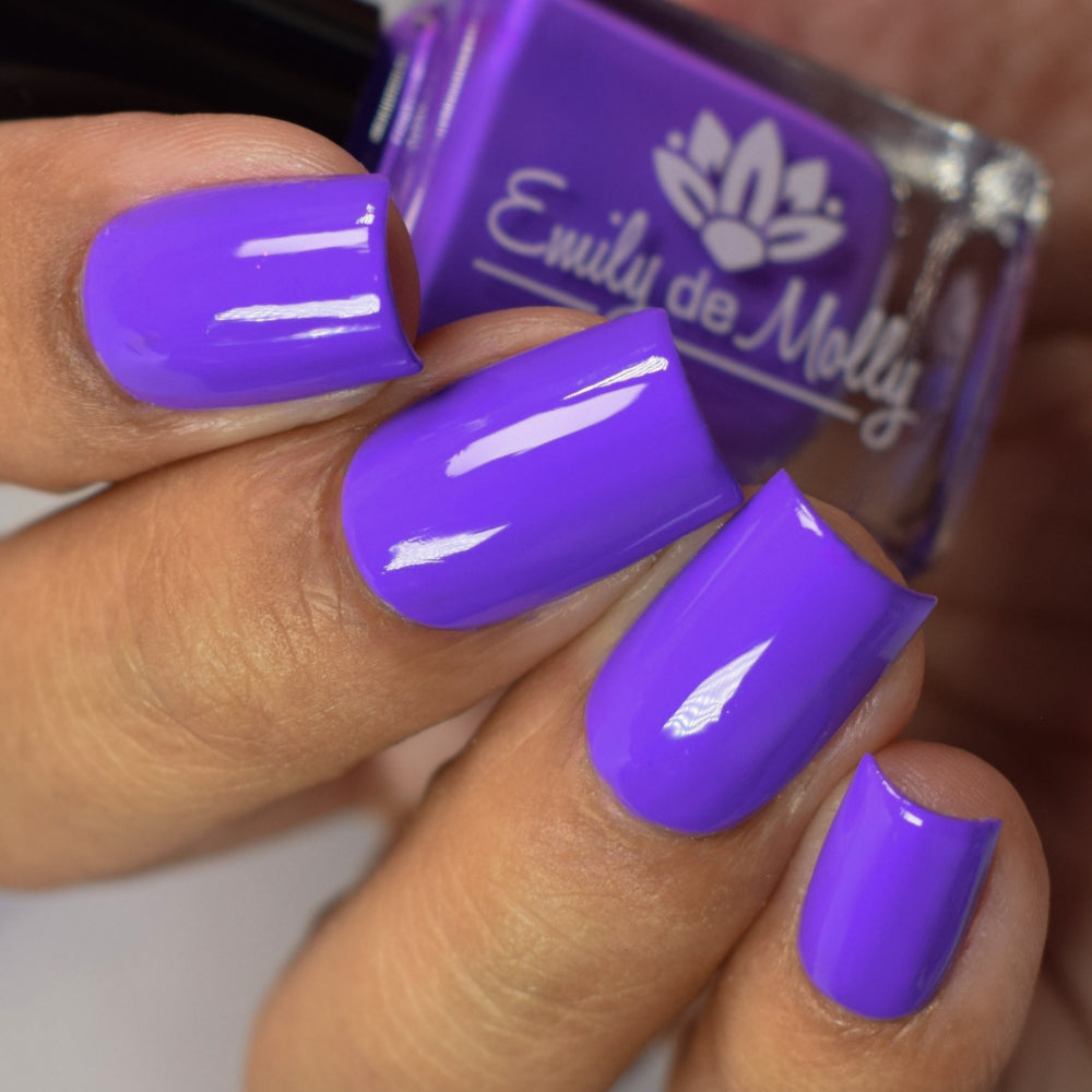 Sovereign - A vibrant purple creme nail polish. – EmilydeMolly