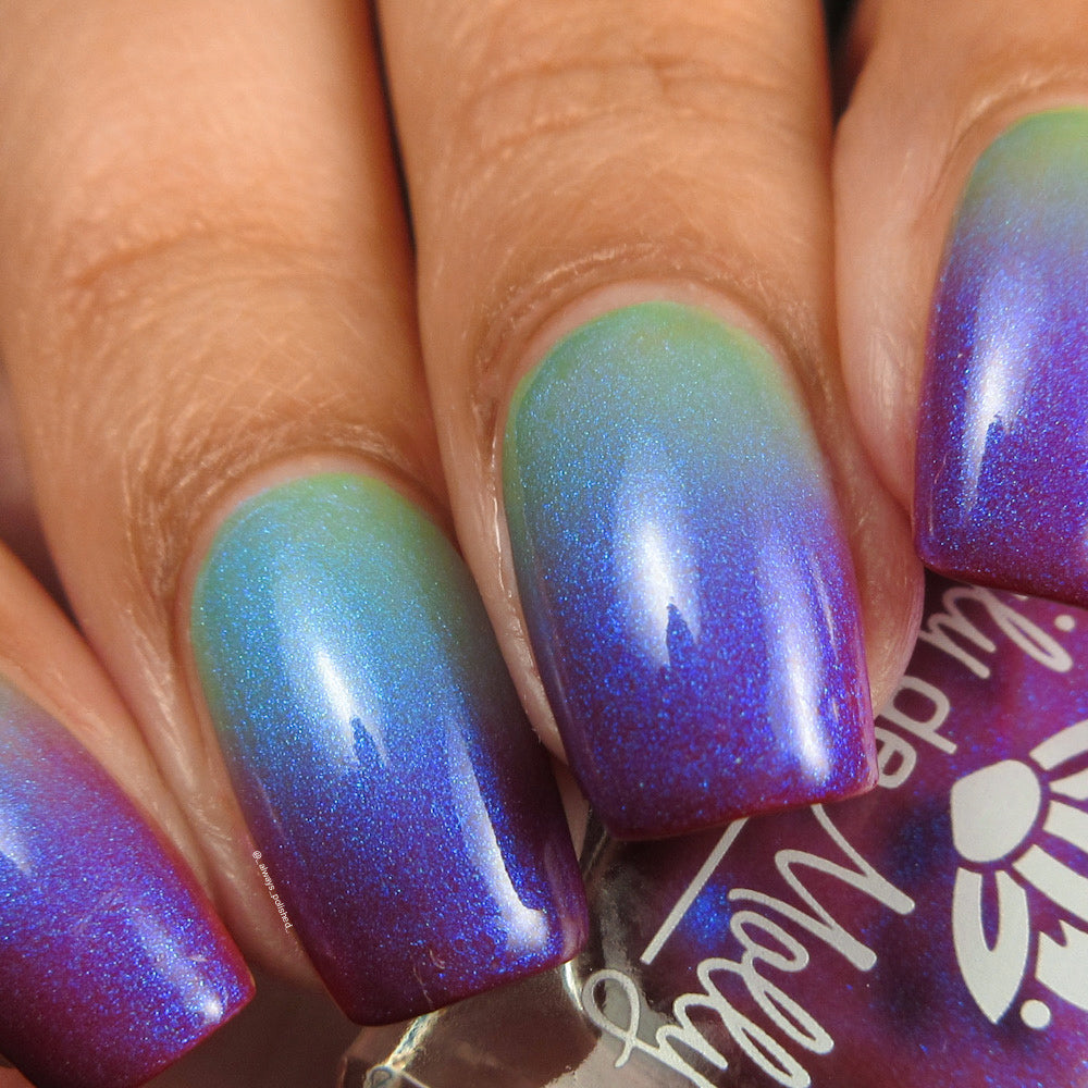 その他 milly nail Check It - green to purple thermal nail polish – EmilydeMolly