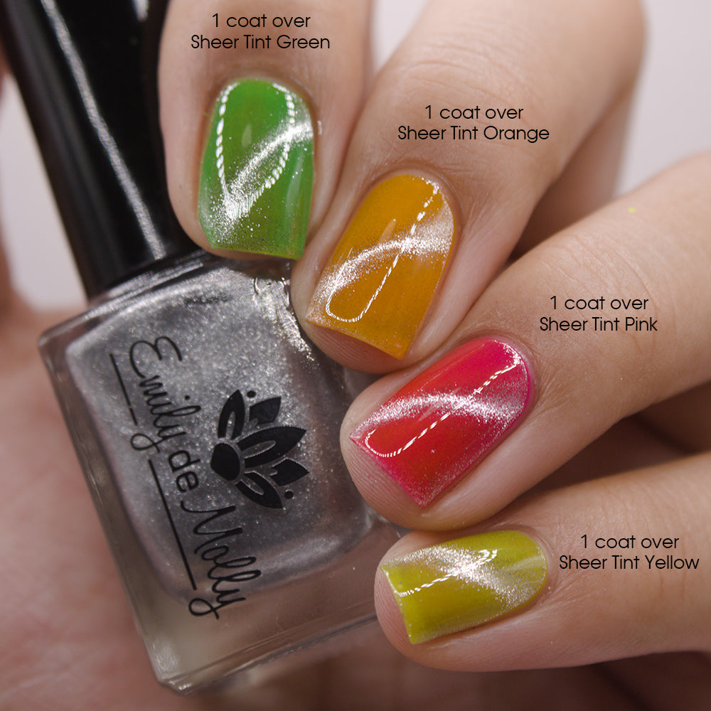 Knight In Armour - A silver magnetic nail polish topper – EmilydeMolly
