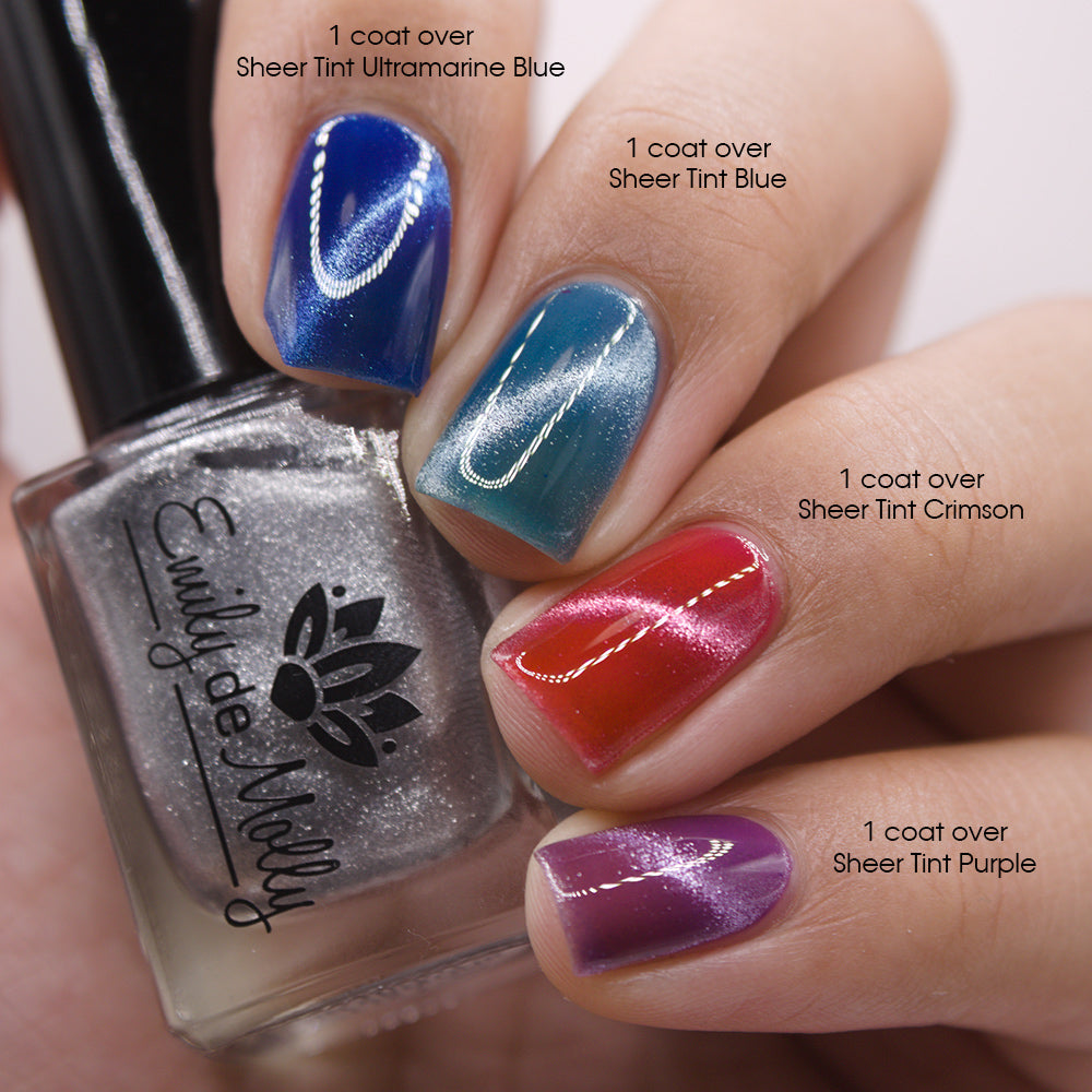 Knight In Armour - A silver magnetic nail polish topper – EmilydeMolly