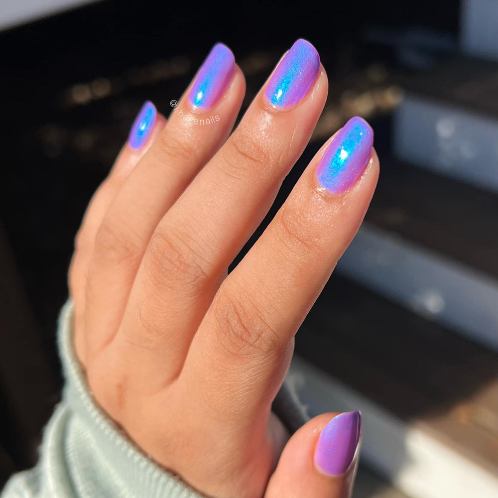 The Ones Who Live a light purple shimmer nail polish – EmilydeMolly