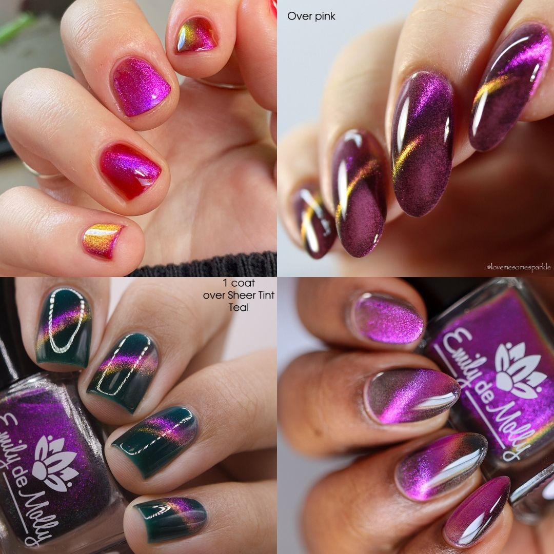 その他 milly nail Catalyst - A shifting magnetic nail polish topper – EmilydeMolly
