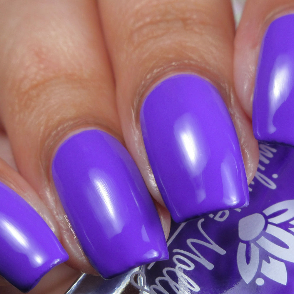 Sovereign - A vibrant purple creme nail polish. – EmilydeMolly