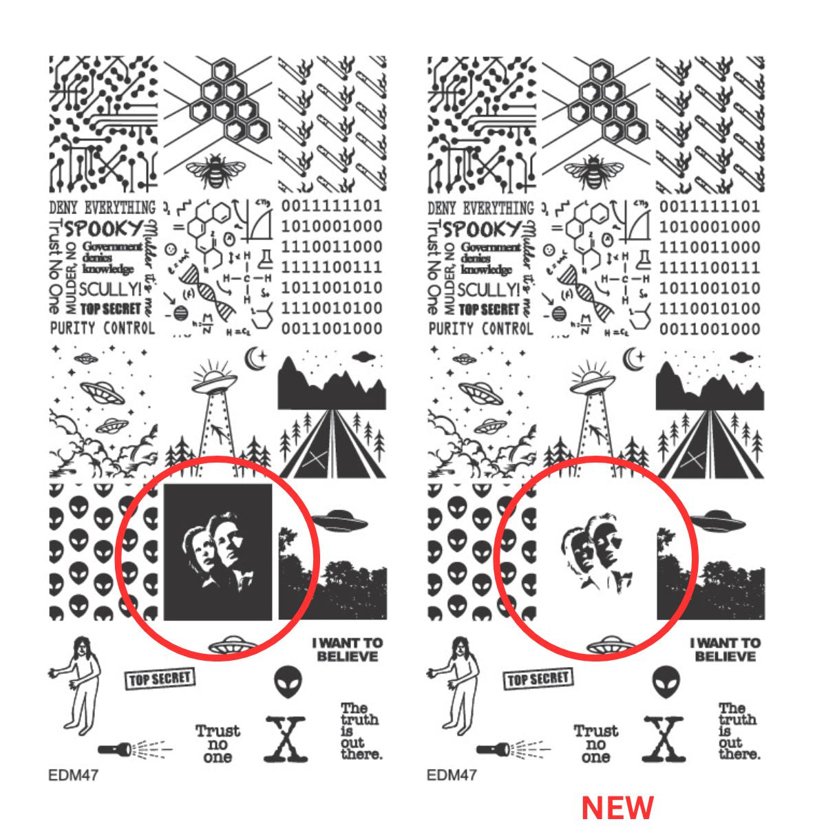 EDM47 Nail Stamping Plate – EmilydeMolly