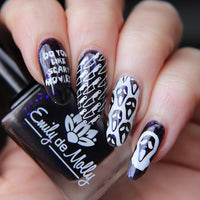 White Stamping Polish