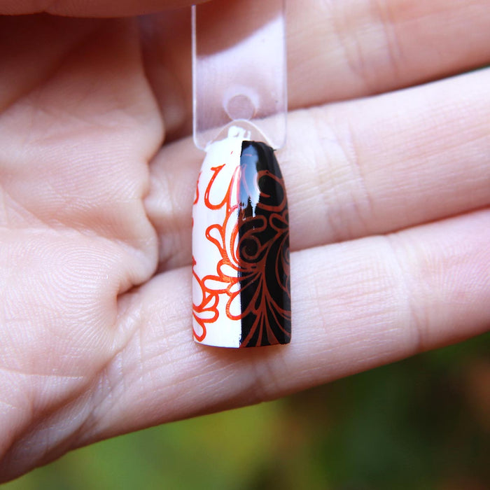 Happy Now -  Orange Nail Stamping Polish