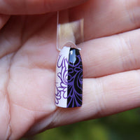 Purple Set -  Nail Stamping Polish by Messy Mansion