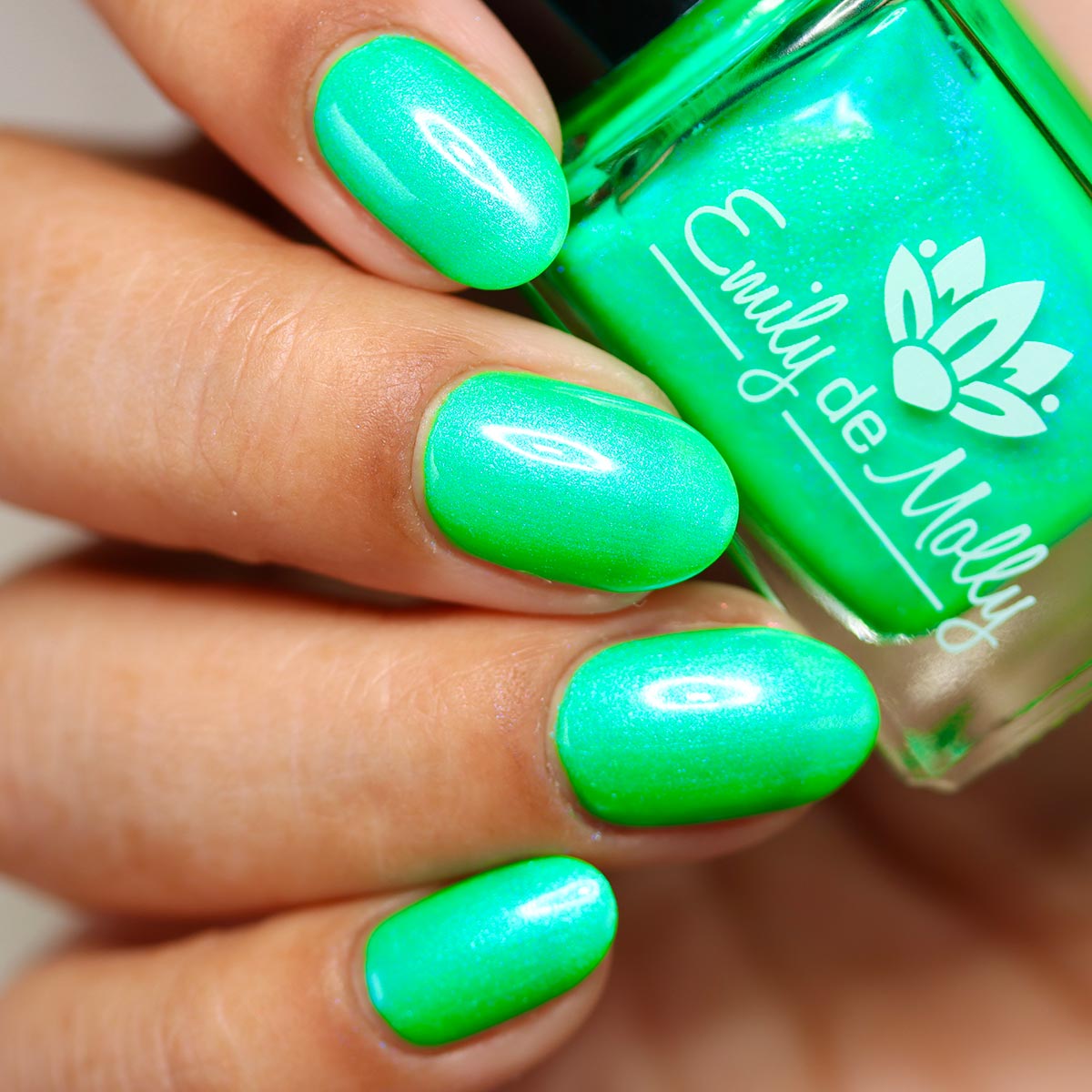 NY Bae Brighten up your' 'gram Nail Lacquer Neon Green 6