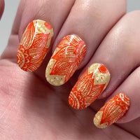 MM68 Messy Mansion Nail Stamping Plate