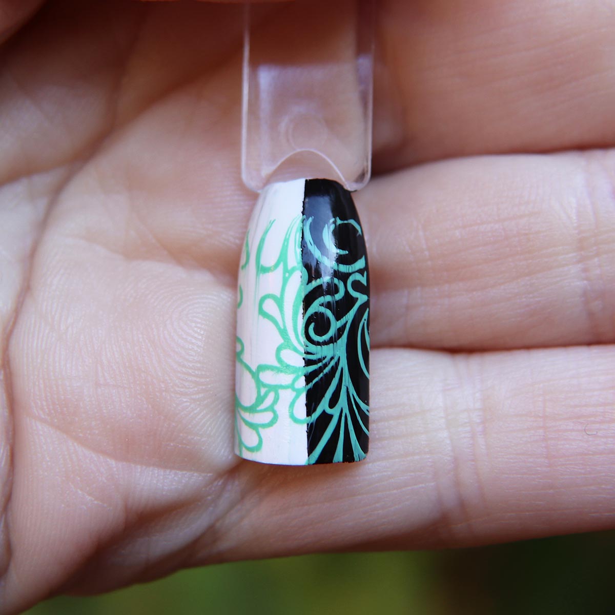 Misty Jade -  Green Nail Stamping Polish