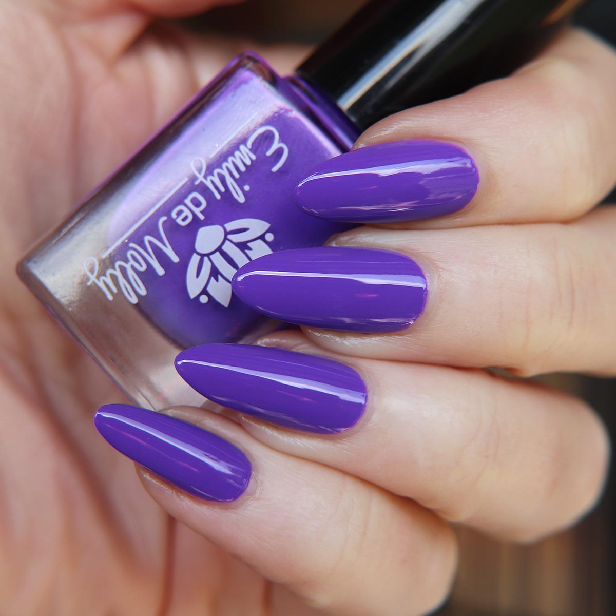 Sovereign - A vibrant purple creme nail polish. – EmilydeMolly