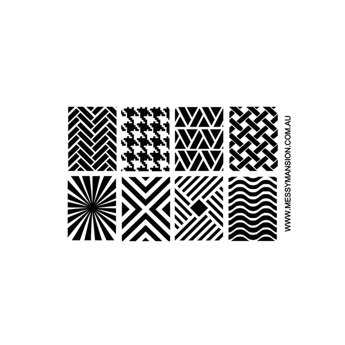 Nail Stamping Stencil Set