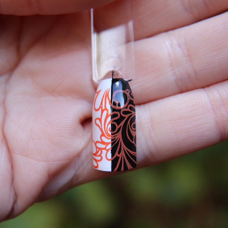 Orange Set -  Nail Stamping Polish by Messy Mansion