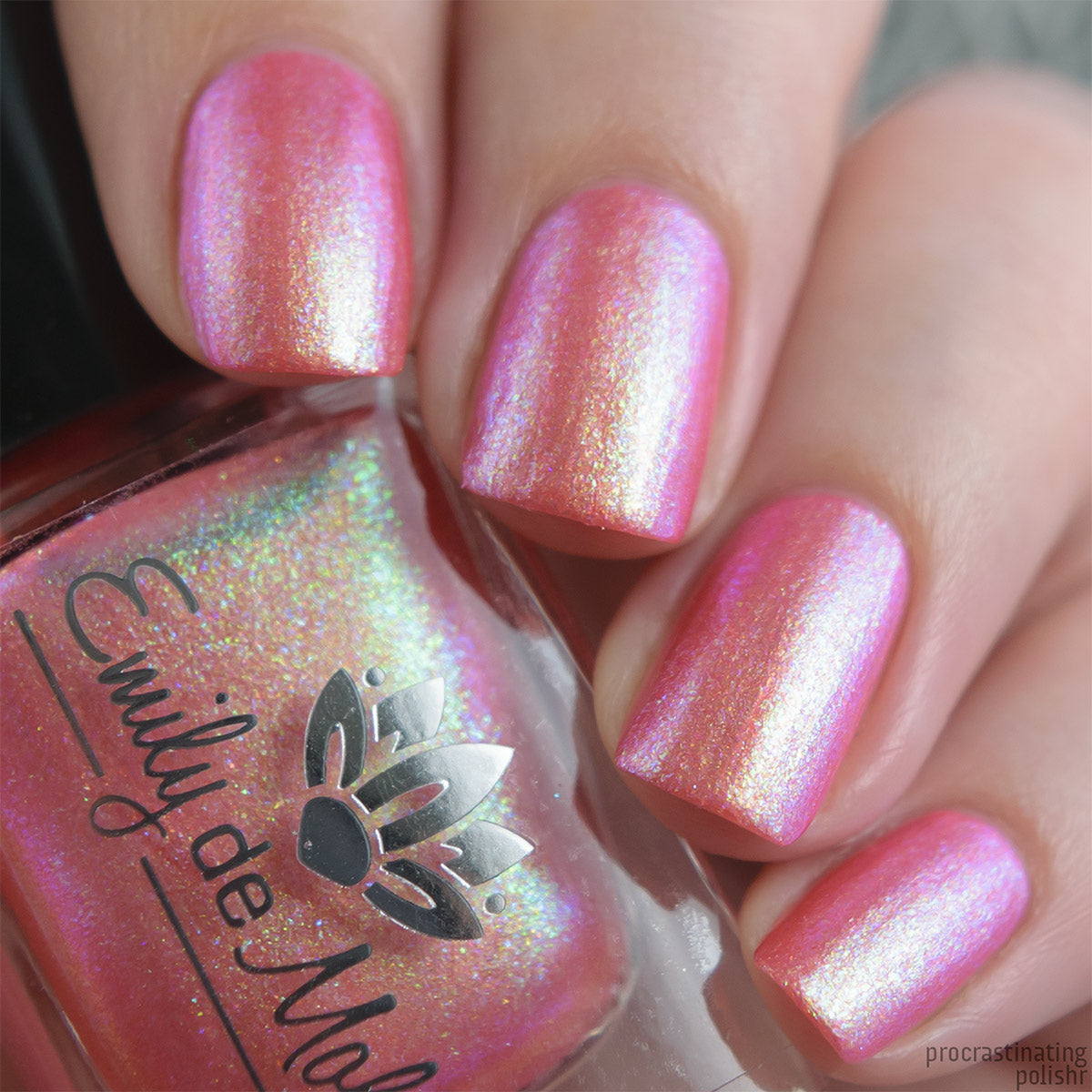 I Felt This Way Before - green to purple multichrome nail polish