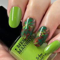 Valareign 01 Messy Mansion Nail Stamping Plate