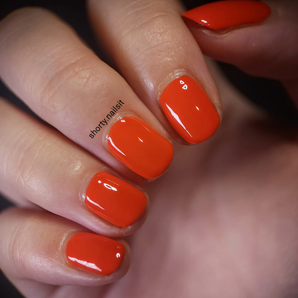 Happy Now -  Orange Nail Stamping Polish
