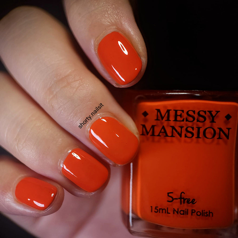 Happy Now -  Orange Nail Stamping Polish