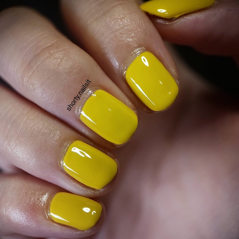 Banana Bender -  Yellow Nail Stamping Polish