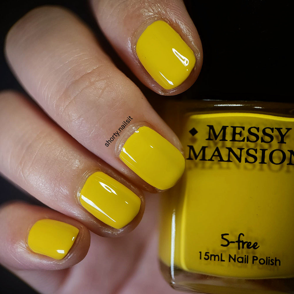 Banana Bender -  Yellow Nail Stamping Polish