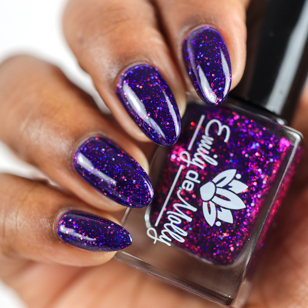 その他 milly nail Dirty Mirror - A dusty blue nail polish with shimmer – EmilydeMolly