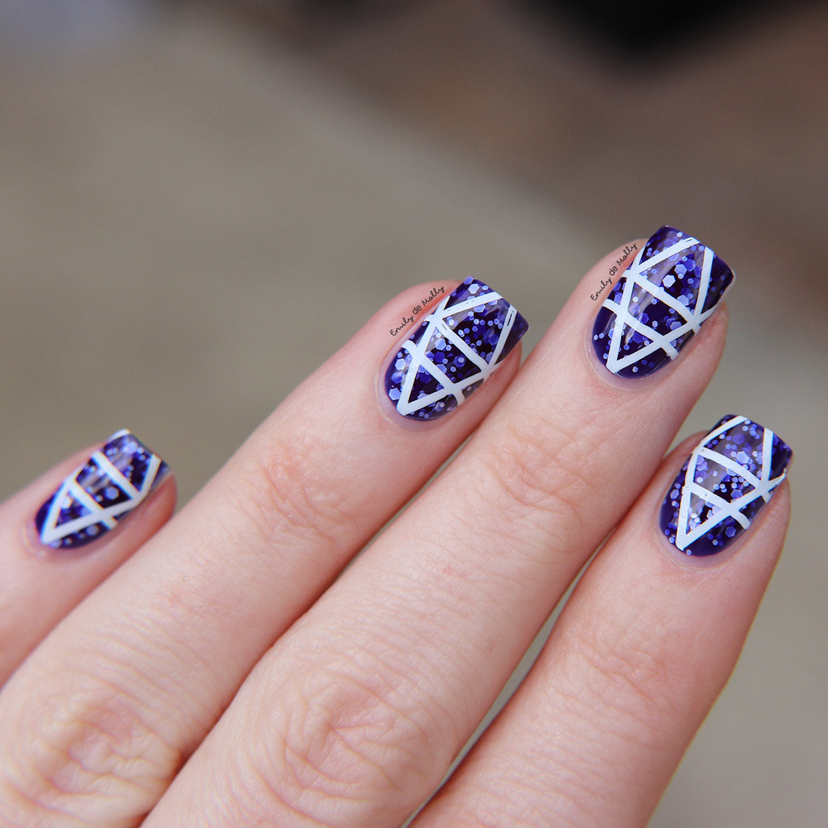 White Stamping Polish