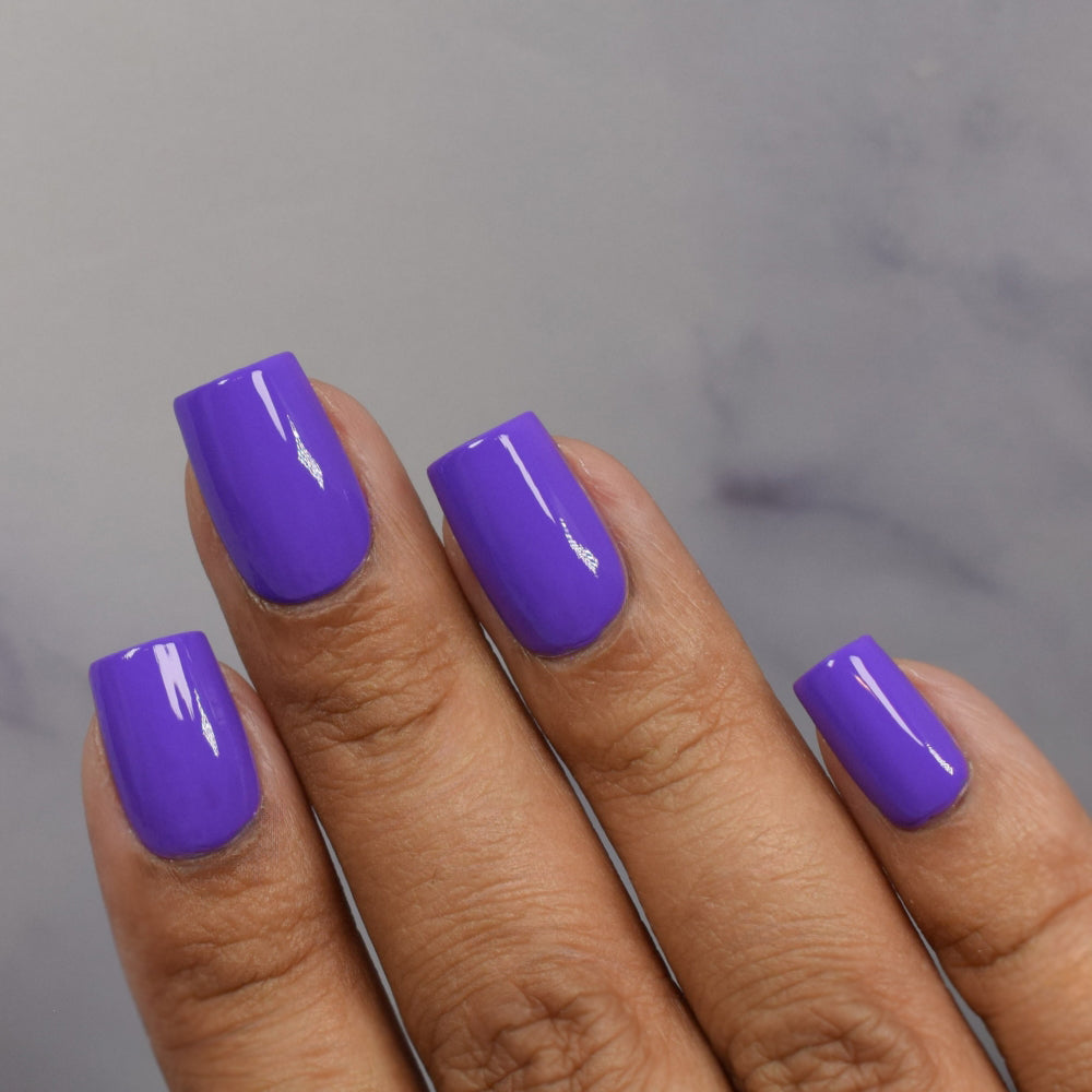 Sovereign - A vibrant purple creme nail polish. – EmilydeMolly