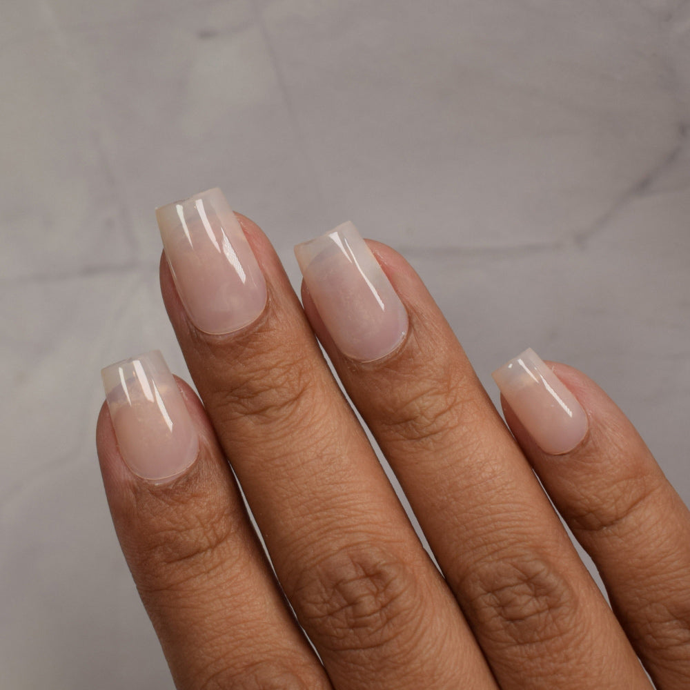 Sheer Tint Ecru - A pale brown / neutral jelly nail polish