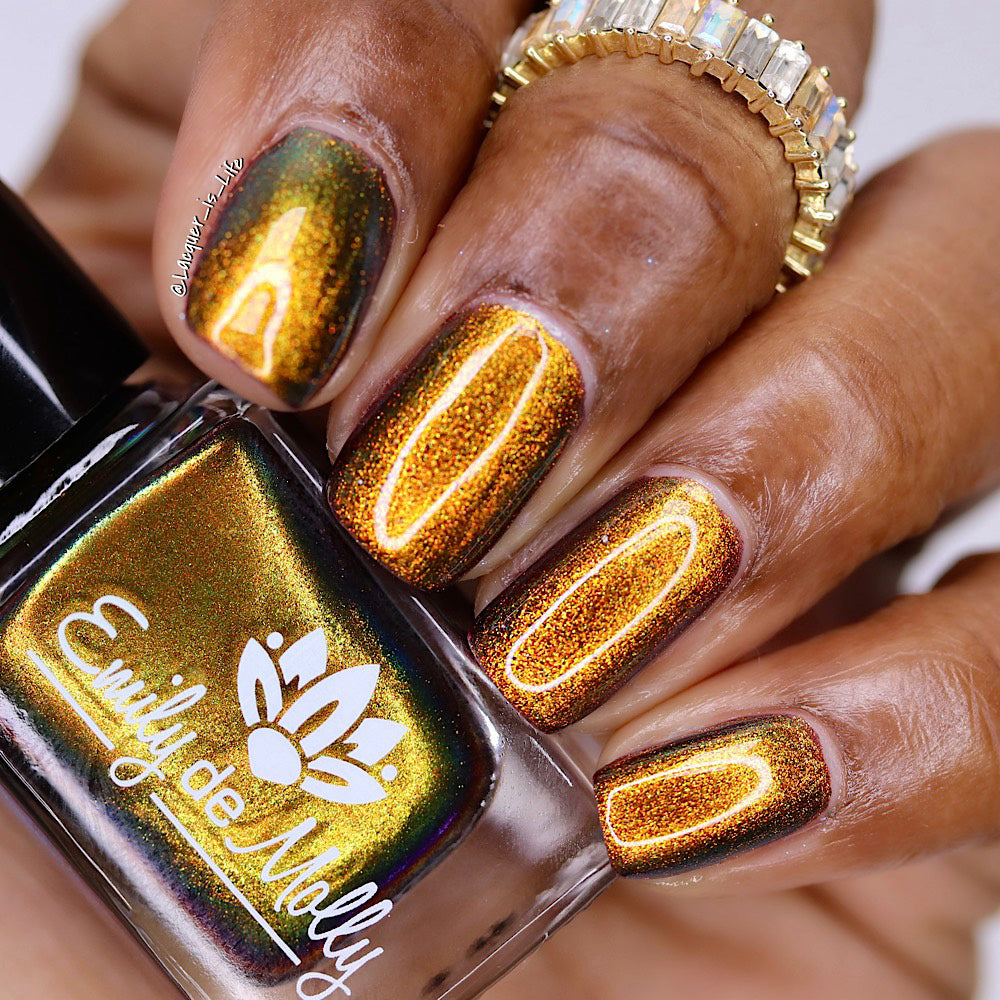 4 Hours - Bronze chameleon nail polish – EmilydeMolly
