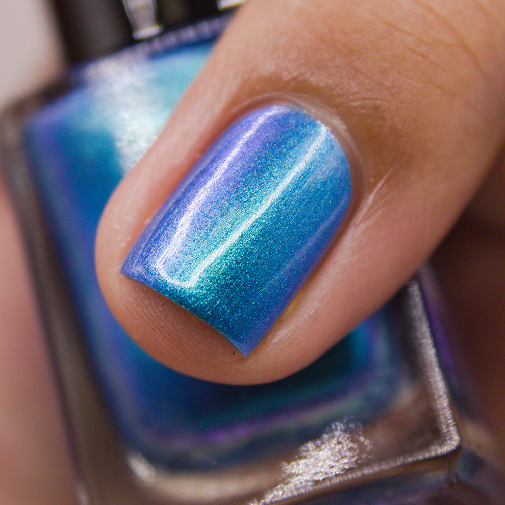 Sheer Tint Teal - A teal blue green jelly nail polish – EmilydeMolly