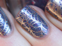 Rose Gold Stamping Polish