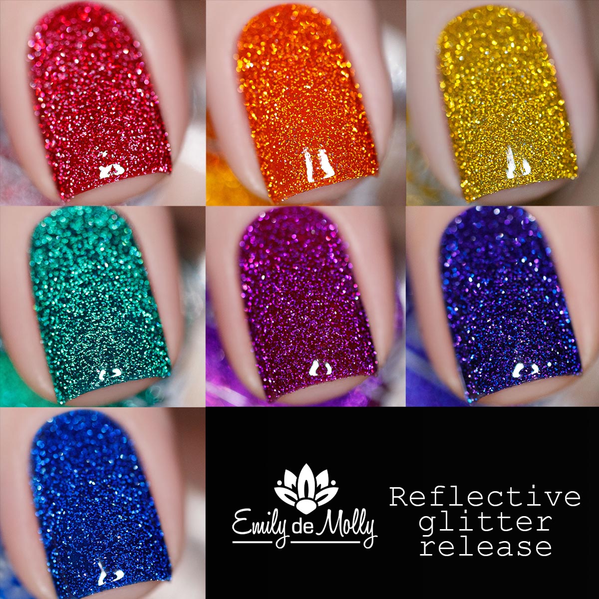 Reflective Glitter Set – EmilydeMolly