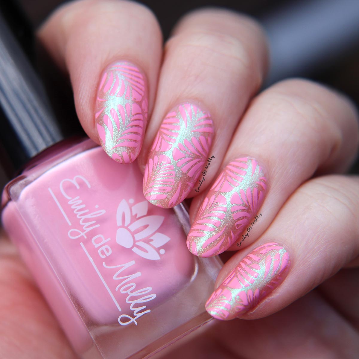 Bubblegum Pink Stamping Polish